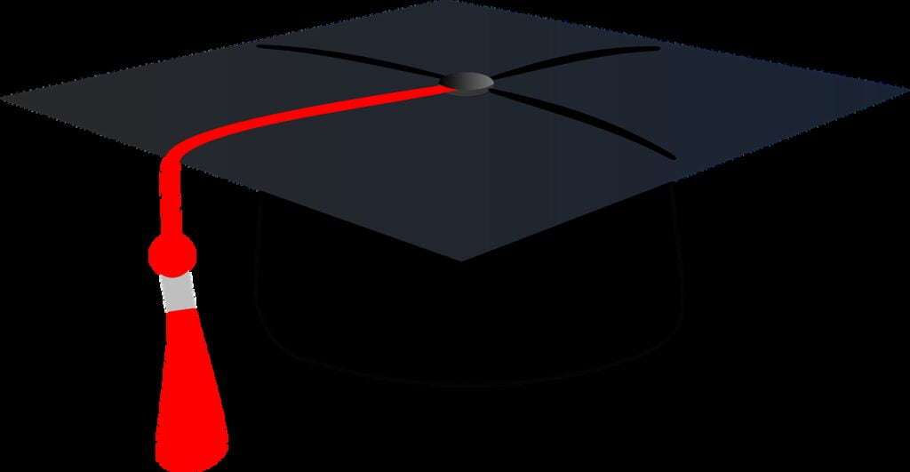 graduation, cap, hat
