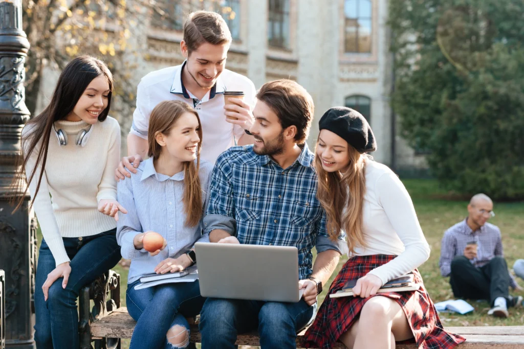 people are students they study together